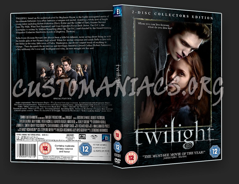 Twilight dvd cover