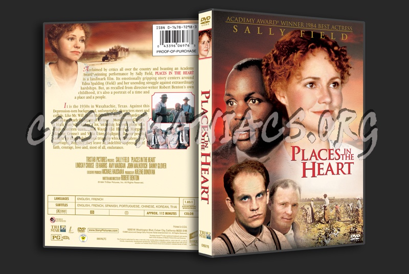 Places in the Heart dvd cover