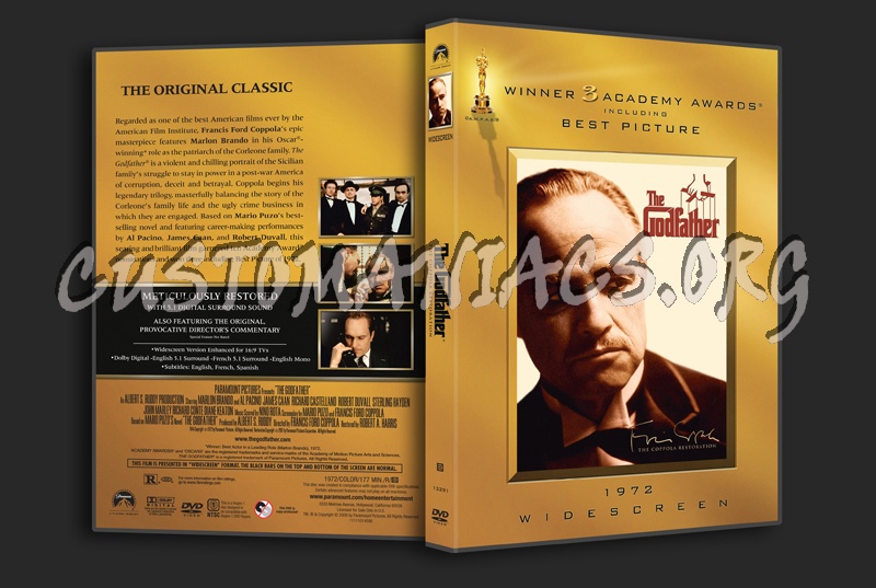 The Godfather dvd cover