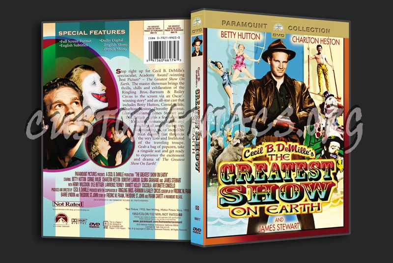 The Greatest Show on Earth dvd cover