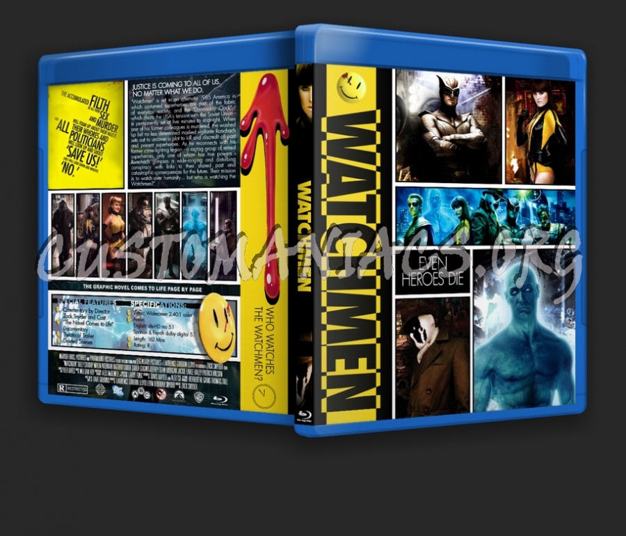 Watchmen blu-ray cover