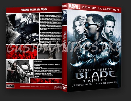 Blade Trinity dvd cover