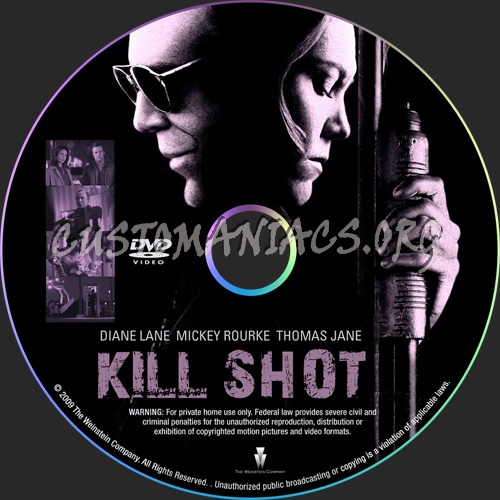 Killshot dvd label