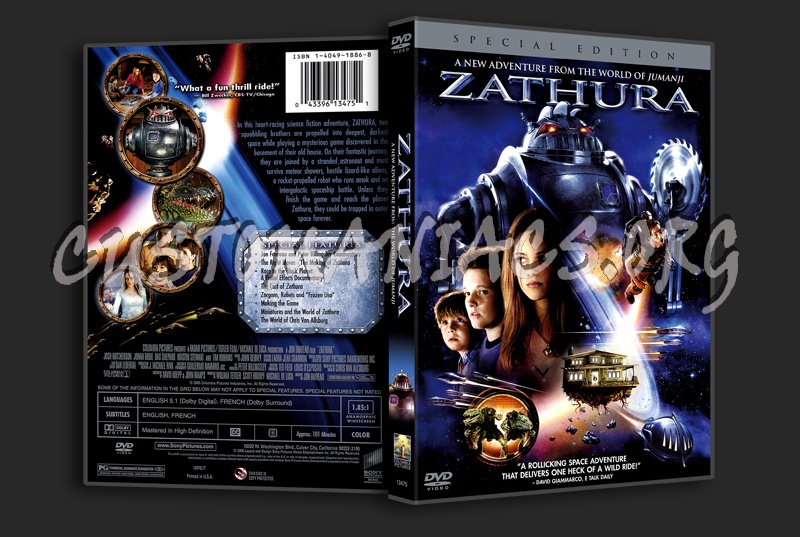 Zathura dvd cover