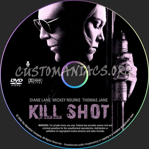 Killshot dvd label