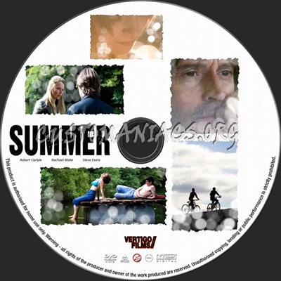 Summer dvd label