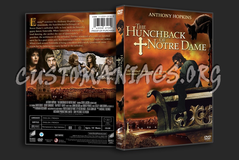 The Hunchback of Notre Dame dvd cover