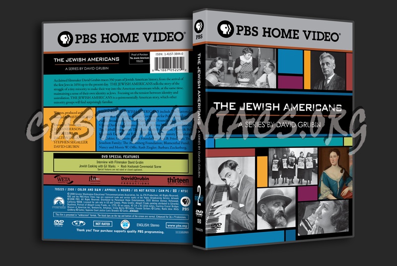 The Jewish Americans dvd cover