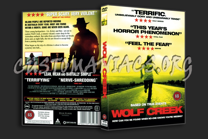 Wolf Creek dvd cover