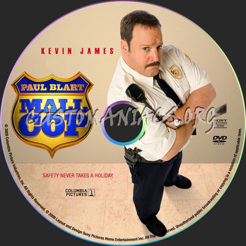 Paul Blart: Mall Cop dvd label