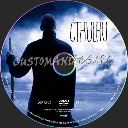 Cthulhu dvd label