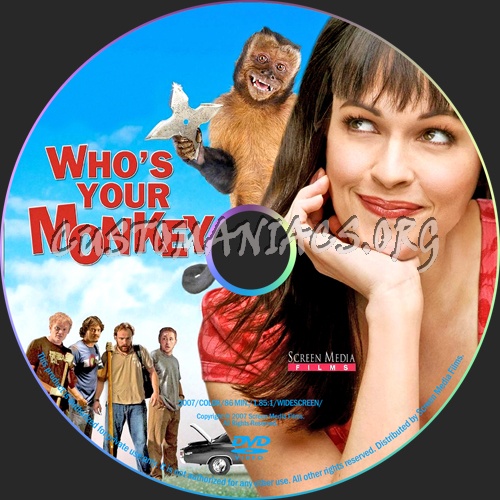 Whos Your Monkey aka Throwing Stars dvd label