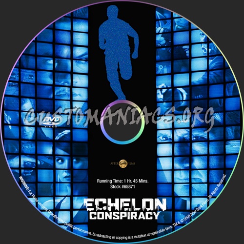Echelon Conspiracy dvd label