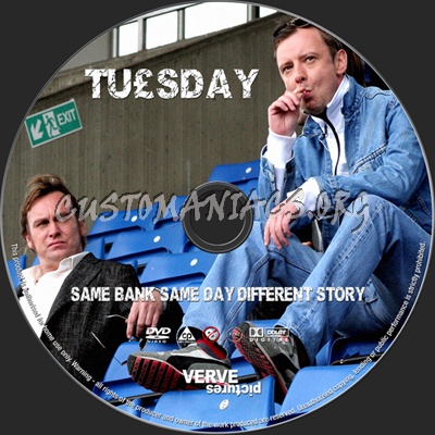 Tuesday dvd label
