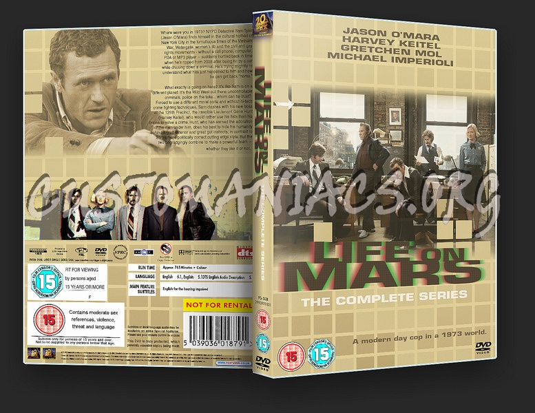 Life On Mars (US) dvd cover