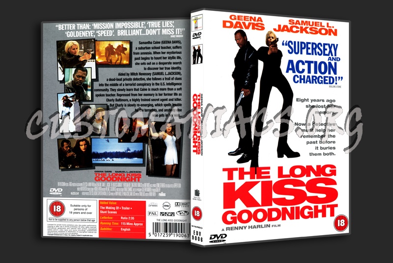 The Long Kiss Goodnight dvd cover