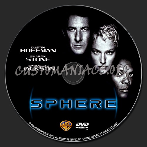 Sphere dvd label