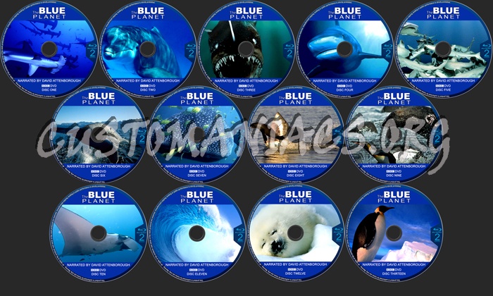 The Blue Planet blu-ray label