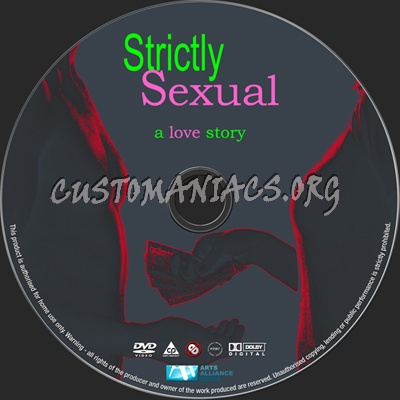 Strictly Sexual dvd label