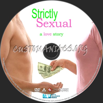 Strictly Sexual dvd label