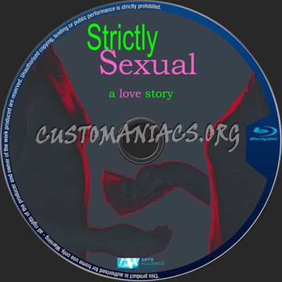 Strictly Sexual blu-ray label