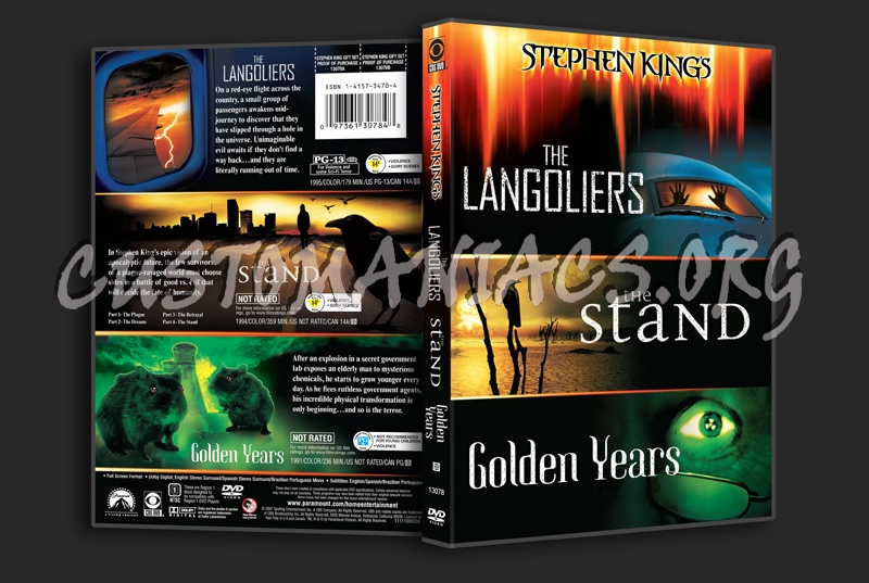 The Langoliers / The Stand / Golden Years dvd cover