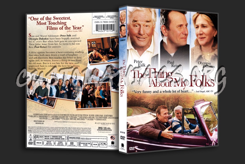 The Thing About My Folks dvd cover