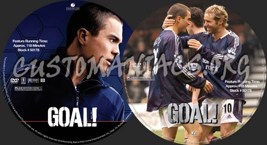 Goal! dvd label