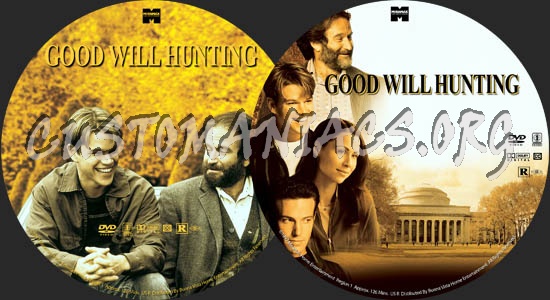 Good Will Hunting dvd label