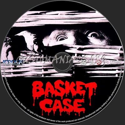 Basket Case dvd label