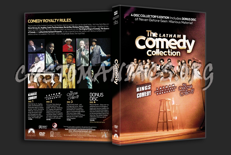 The Latham Comedy Collection dvd cover