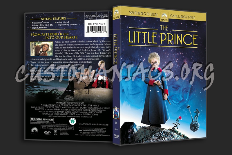 The Little Prince dvd cover