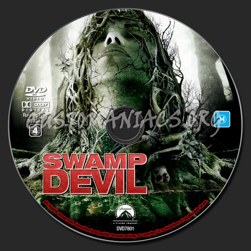 Swamp Devil dvd label
