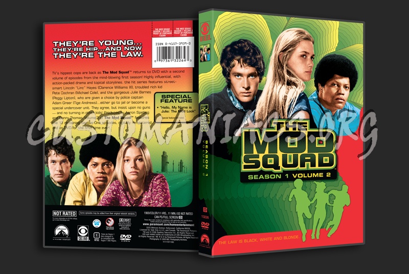 The Mod Squad Season 1 Volume 2 dvd cover