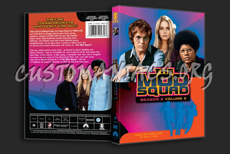 The Mod Squad Season 2 Volume 2 dvd cover