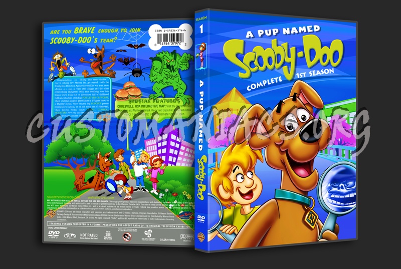 A Pup Named Scooby Doo - Season 1 dvd cover