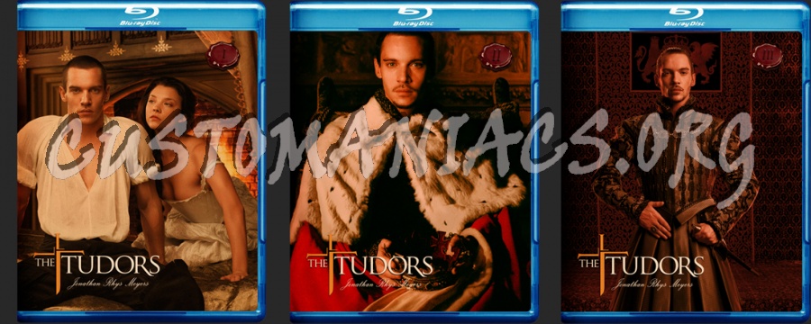 The Tudors Collection Series blu-ray cover