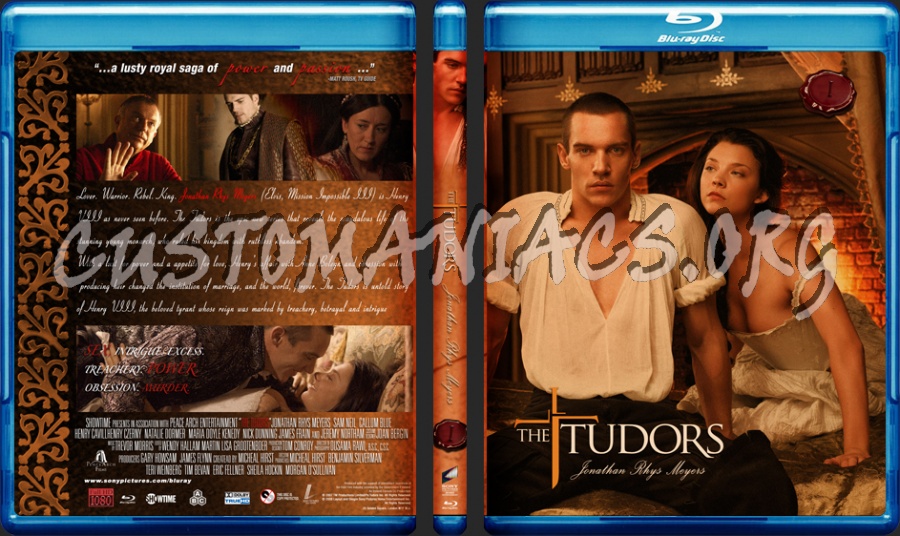 The Tudors Collection Series blu-ray cover