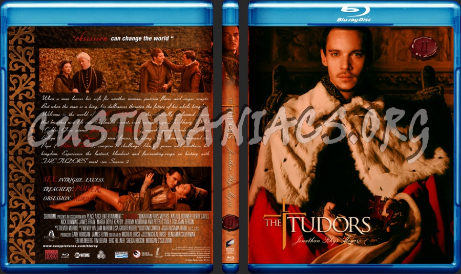 The Tudors Collection Series blu-ray cover