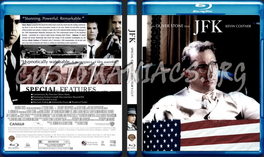 Jfk blu-ray cover