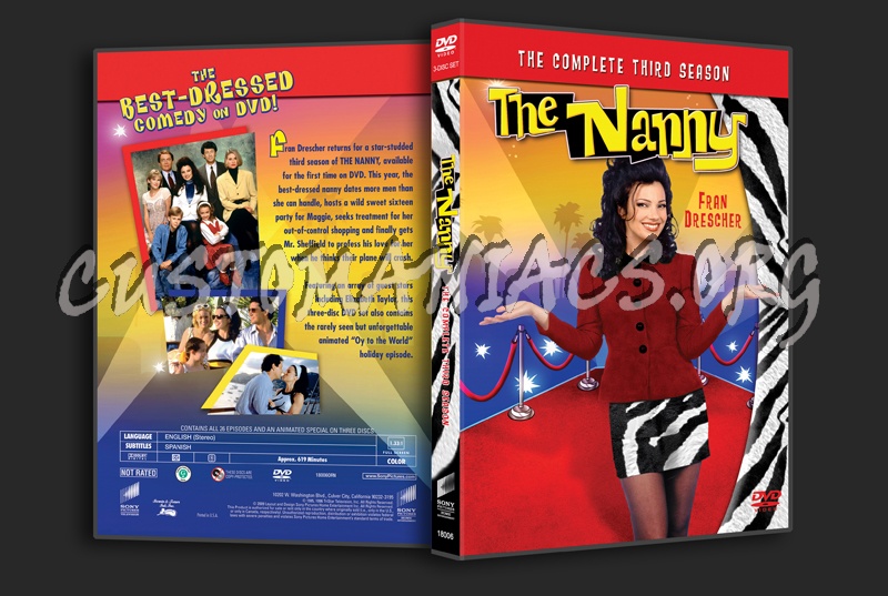 The Nanny Season 3 dvd cover