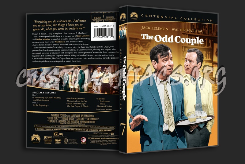 The Odd Couple dvd cover