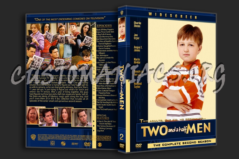 Two and a Half Men dvd cover