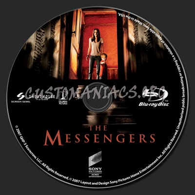 The Messengers blu-ray label