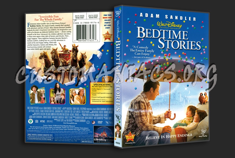 Bedtime Stories dvd cover