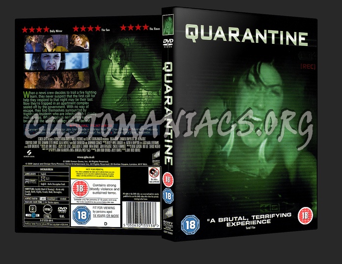Quarantine dvd cover