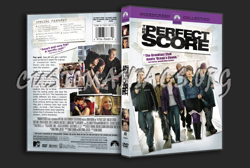 The Perfect Score dvd cover