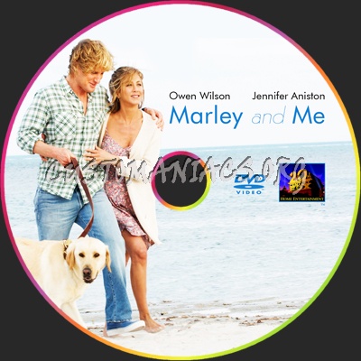 Marley & Me dvd label