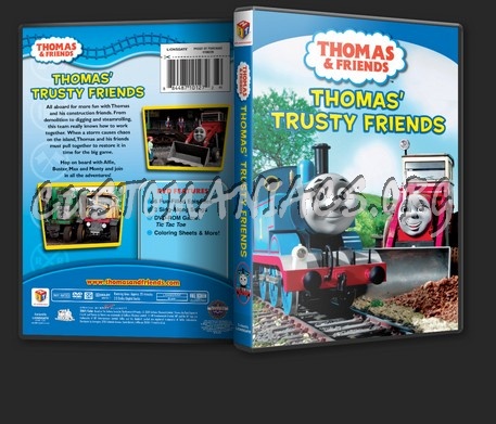 Thomas & Friends: Thomas Trusty Friends dvd cover