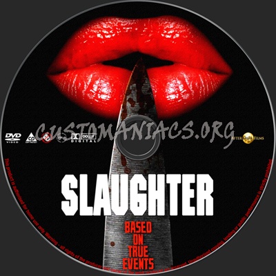 Slaughter dvd label